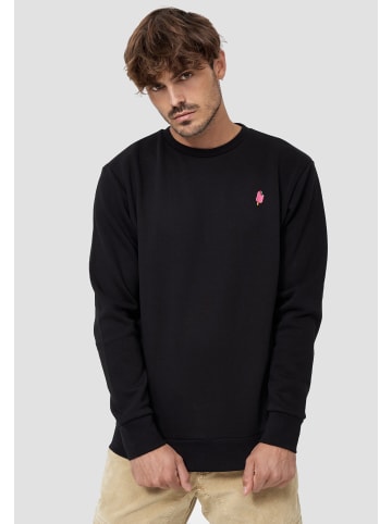 Mikon Sweatshirt Eis in Schwarz