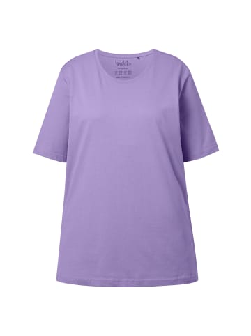 Ulla Popken Shirt in blauer flieder