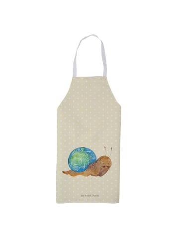 Mr. & Mrs. Panda Schürze Schnecke Sir ohne Spruch in Gelb Pastell