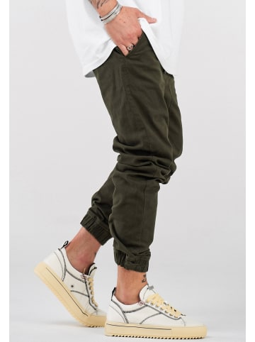 SOULSTAR Chino-Jogger - MPNOWRA Jogger-Hose Jeanshose Stoffhose in Khaki