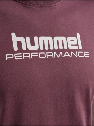 Hummel T-Shirt "Pulse Graphic T-Shirt S/S" in Lila