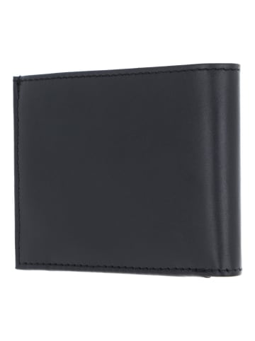 oxmox Leather Geldbörse RFID Schutz Leder 11 cm schwarz-ox 2.0