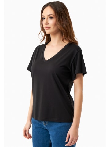 Organication T-Shirt "WOR19207" in Schwarz