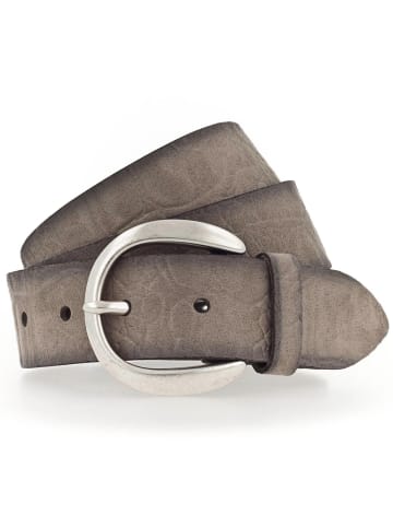 Vanzetti Gürtel Leder in taupe