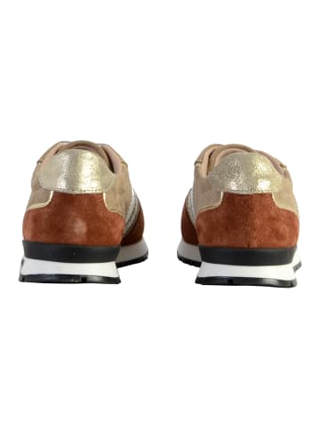 Les Tropéziennes par M Belarbi Leder-Sneaker „Les Tropéziennes Soon“ Beige