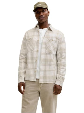 Jack & Jones Hemd JPRBLURAYLE LINEN BL.CHECK LS in Mehrfarbig