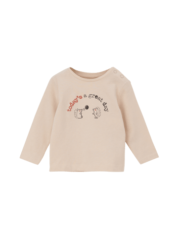 s.Oliver T-Shirt langarm in Beige