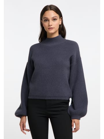 VINAJA Women Strick Pullover in Graublau