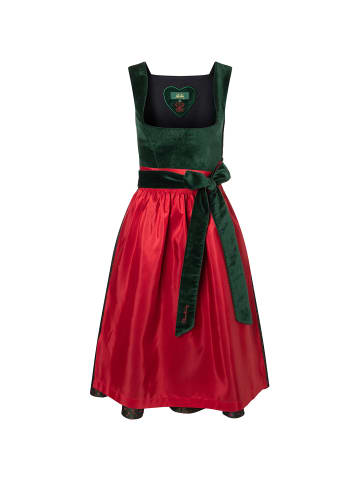 Wiesnkönig Dirndl Gabriela K20 in Laubgrün