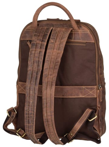 Greenburry Rucksack Vintage in Sattelbraun