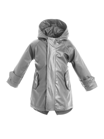 BMS Kinder Regenjacke in Grau