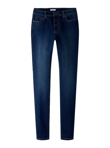 TWO SOON Skinny Fit Jeans in Dark Blue Denim