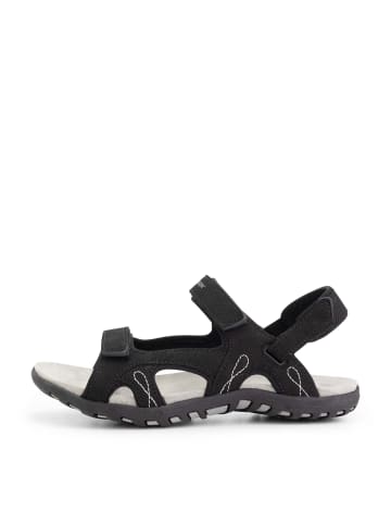 TRAVELIN' Stranda Sandal in Schwarz