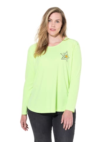 LAURASØN Langarmshirt in neon lemon