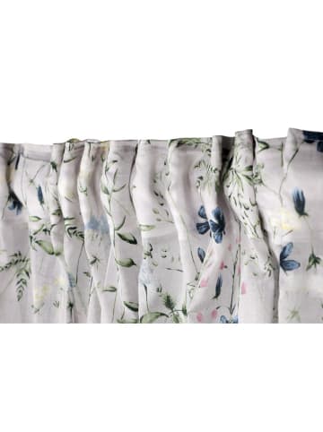 Schöner Wohnen Kollektion Halbtransparenter Schlaufenvorhang HERBARIUM in Multi