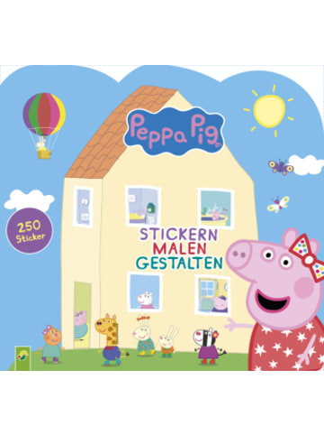 Schwager & Steinlein Papeterie/PBS - Peppa Pig-  Stickern Malen Gestalten