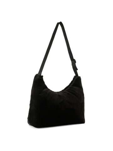 Puma Up Faux Fur Slouchy Hobo - Umhängetasche 31.5 cm (black) in schwarz