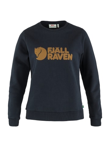 FJÄLLRÄVEN Sweatshirt Logo Sweater in blau