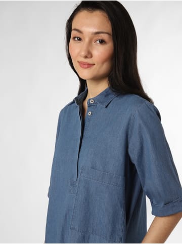 Marie Lund Kleid Lisa in blue stone - 0001