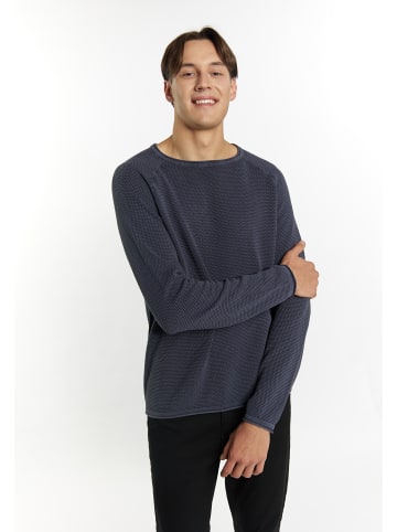 MO Strick Pullover in Marine