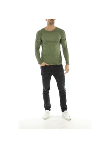 HopenLife Longsleeve KARAKLET in Khaki