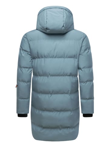 STONE HARBOUR Steppmantel Thadeek XX in Stormy Blue