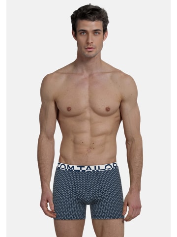 Tom Tailor Long-Pants 2Er Pack Kentucky in blau-dunkel-Allover