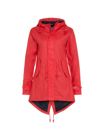 BMS Sailing Wear Regenmantel "SoftSkin" in Rot