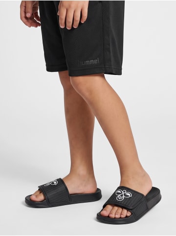 Hummel Klettverschluss Badelatschen Pool Slide Lebensstil Kinder in BLACK