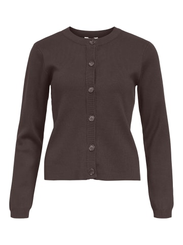 Object Strickjacke in Seal Brown