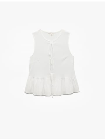 KOTON BLUSE SS in Ekru
