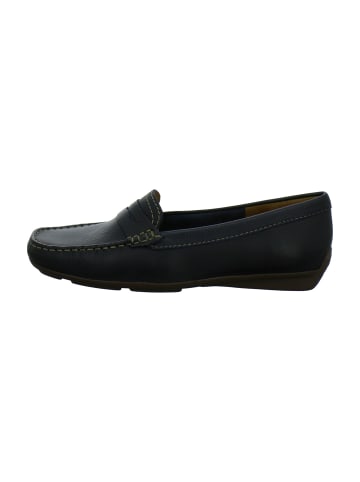 Wirth Mokassin Slipper in Blau