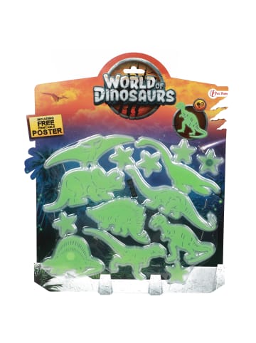 Toi-Toys WORLD OF DINOSAURS - Fluoreszierende Dinos in grün