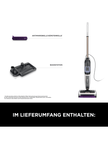 Shark Dampfreiniger SteamPickUp SD200EU in weiß