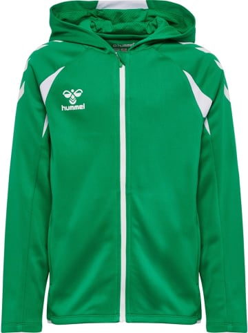 Hummel Kinder Trainingsjacke "Core 2.0 Zip Hoodie" in Grün