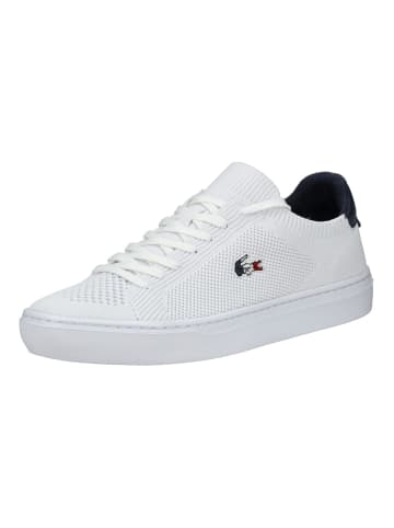 Lacoste Sneaker in Weiß/Navy