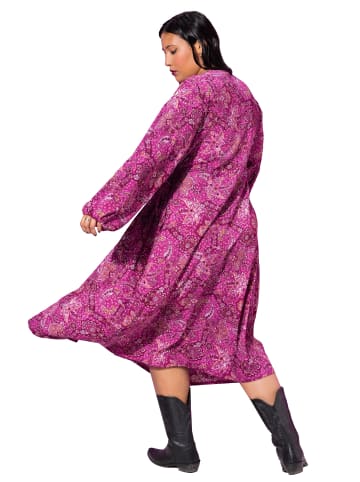 Studio Untold Kleid in dunkelmagenta