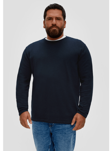 s.Oliver Strickpullover langarm in Blau