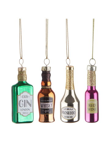 Butlers Butlers Baumanhänger HANG ON Mini Bar 4-teilig in Multicolor