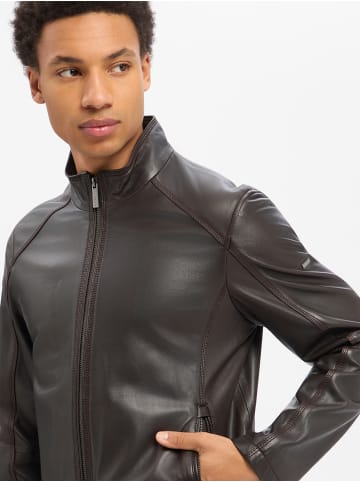 Bugatti Lederjacke in schoko