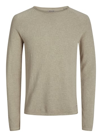 Jack & Jones Pullover Hill in Oatmeal melange