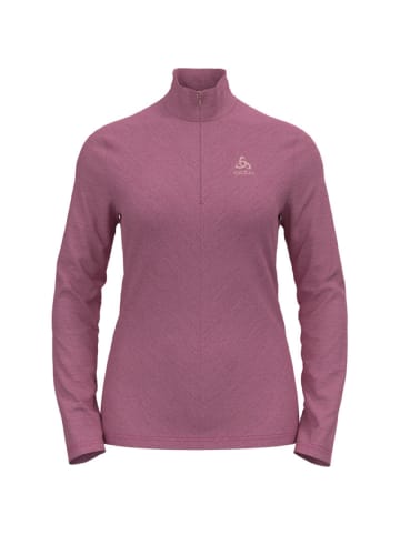 Odlo Midlayer Half Zip Shirt Roy in Altrosa