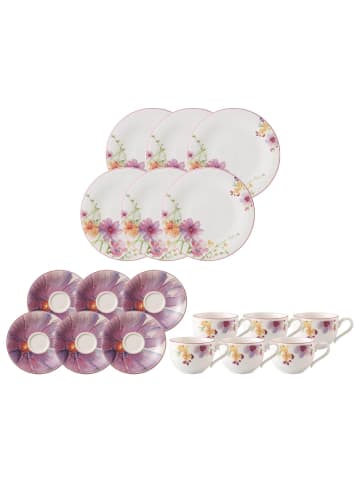 Villeroy & Boch 18er Set Espressoservice Mariefleur Basic in bunt
