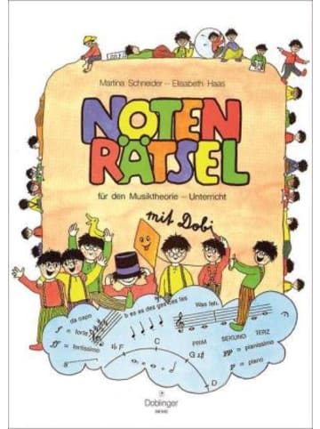 Doblinger Musikverlag Buch - Notenrätsel mit Dobi für den Musiktheorie-Unterricht