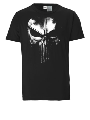 Logoshirt T-Shirt Marvel - Punisher Techno Skull in schwarz