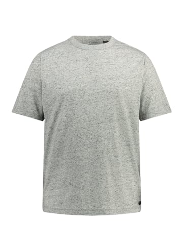 JP1880 Kurzarm T-Shirt in grau melange