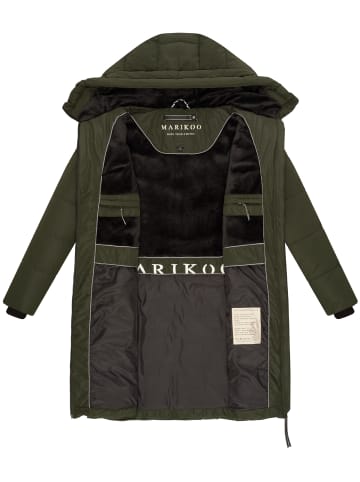 Marikoo Steppmantel Natsukoo XVI in Dark Olive
