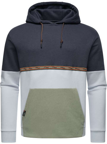 ragwear Hoodie Blocky Hoody in Navy