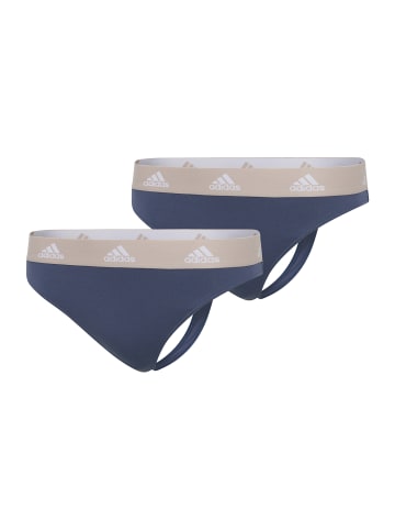 adidas Tanga Realasting Cotton in Blau