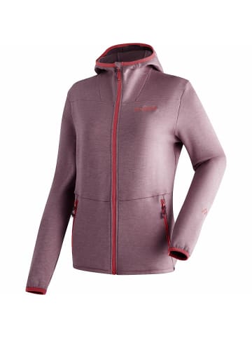 Maier Sports Fleecjacke Fave in Pflaume